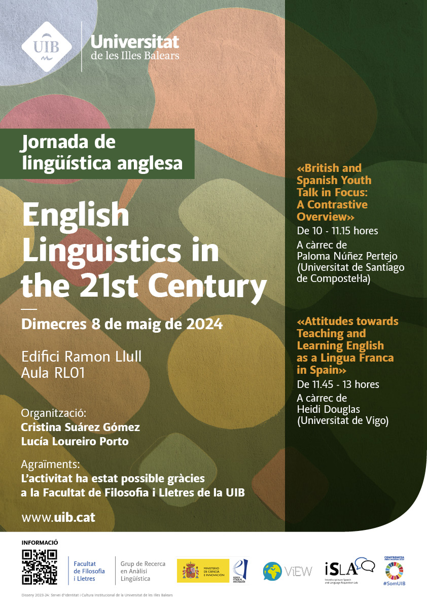 Jornada de lingüística anglesa